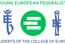 Logo of the JEF College of Europe student group